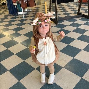 Baby deer costume, worn once, EUC